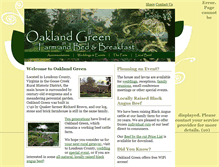 Tablet Screenshot of oaklandgreen.com